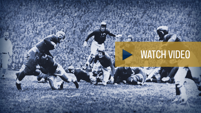 Notre Dame's First “Game of the Century,” 1935 - Video