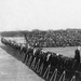 ND vs. Nebraska, 1921/1022. Wide angle view of the field and stands. Image from the University of Notre Dame Archives.