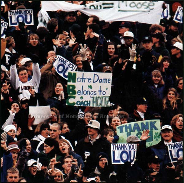student section 1996 Rutgers game