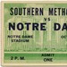 Oct. 4, 1930: Notre Dame 20, Southern Methodist 14 (first game in Notre Dame Stadium history)