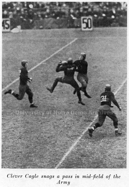 1928 Notre Dame Army action photo