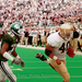 Fullback Jason Murray (’02) scores during Notre Dame’s 2000 game at Michigan State.