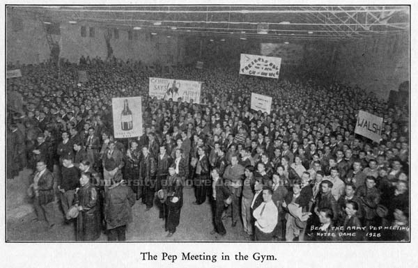 1928 pep rally