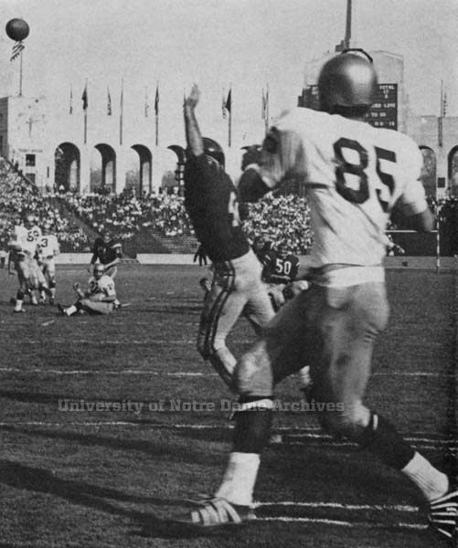 1966 ND USC game action