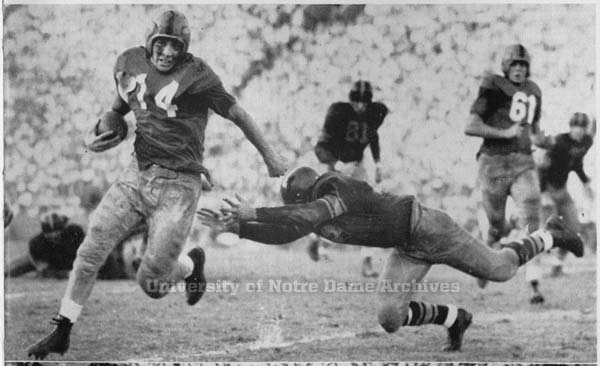 Steelers 1953 John Johnny Lattner #19 Notre Dame 1991 The Heisman Collection 