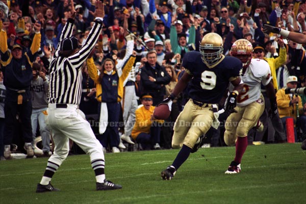 1993 FSU Burris touchdown